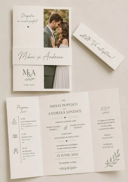 Invitatii de nunta personalizate - InvitatiiNunta 21