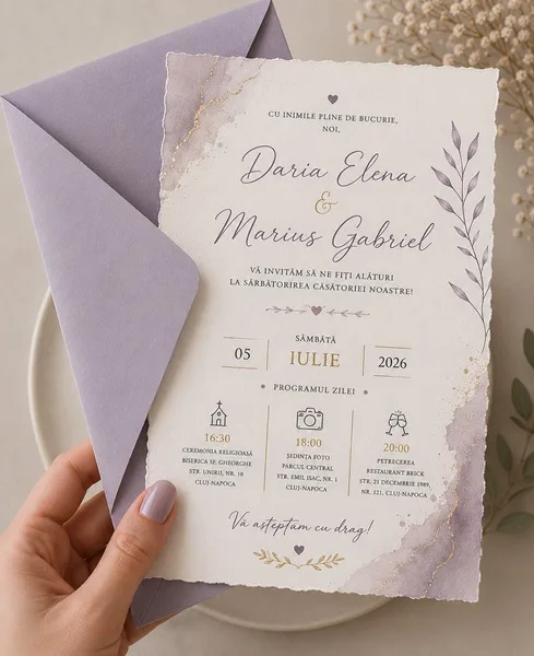 Invitatii de nunta personalizate - InvitatiiNunta 22