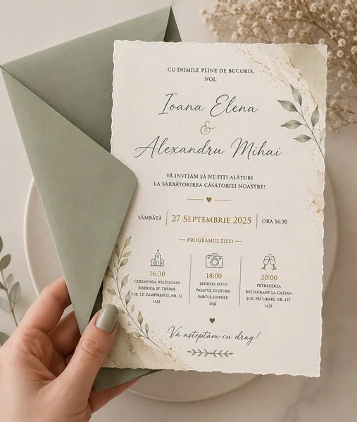 Invitatii de nunta personalizate - InvitatiiNunta 32