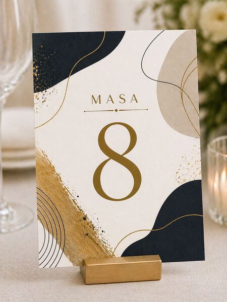 Numere de masa personalizate - NumereMasa 08
