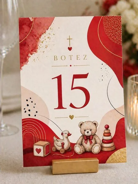Numere de masa personalizate - NumereMasa 26