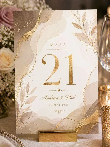 Numere de masa personalizate - NumereMasa 33