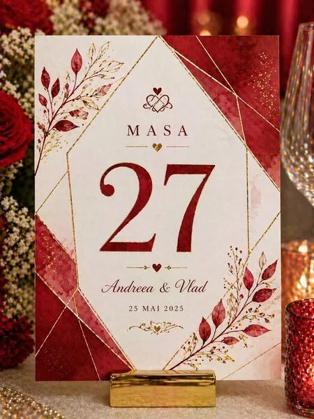 Numere de masa personalizate - NumereMasa 39