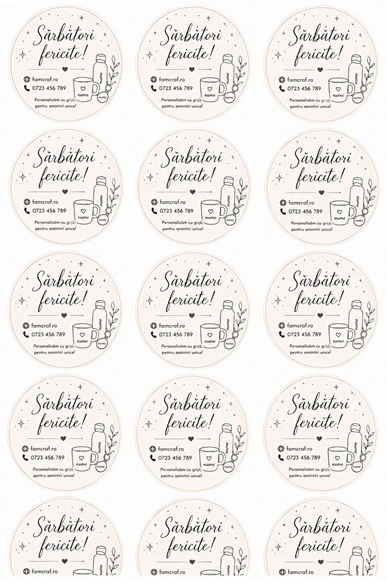 Stickere personalizate - Stickere Personalizate 09