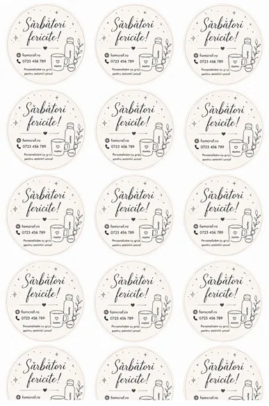 Stickere personalizate - Stickere Personalizate 09